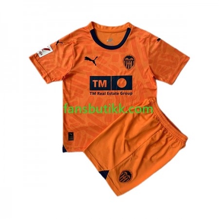 Fotballdrakt Valencia CF Barn Tredjetrøye 2023-2024 Kortermet